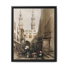 Minarets and grand entrance of the Metwaleys at Cairo illustration by David Roberts (1796–1864) - NOMADEN ART GALLERY