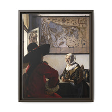 Johannes Vermeer’s Officer and Laughing Girl (ca. 1657) - NOMADEN ART GALLERY