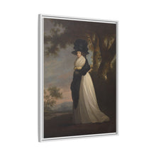 Portrait of a Lady Wearing an Elaborate Hat (1785-90) by British