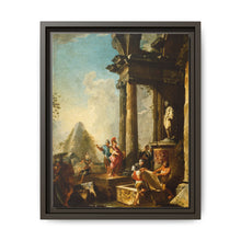 Alexander the Great at the Tomb of Achilles (ca. 1718-1719 (Baroque) by Giovanni Paolo Panini - NOMADEN ART GALLERY