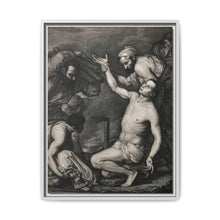 The martyrdom of Saint Laurence of Rome. Etching after J. Ribera. - NOMADEN ART GALLERY