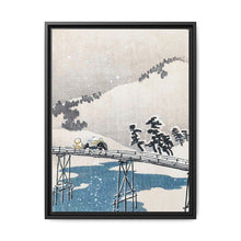 Snowy landscape with Mount Fuji (1900–1910) by Ohara Koson