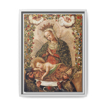The Virgin Adoring the Christ Child with Two Saints (La Virgin adorando al Nino Jesus con dos santos) by Unidentified artist. - NOMADEN ART GALLERY