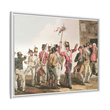 Illustration of thirty-third regiment from The Costume of Yorkshire (1814) by George Walker
