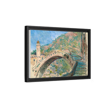 Claude Monet's Bridge at Dolceacqua (1884) - NOMADEN ART GALLERY