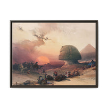 Approach of the simoom Desert of Gizeh illustration by David Roberts (1796–1864) - NOMADEN ART GALLERY