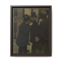 Portraits at the Stock Exchange (1878-1879) by Edgar Degas - NOMADEN ART GALLERY