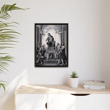 Saint Mary (the Blessed Virgin) with the Christ Child and Saint Antony of Padua, Saint Francis of Assisi, Saint Catherine of Alexandria, Saint John the Baptist and angels.