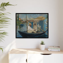 Monet en su barca (c. 1874) de Edouard Manet