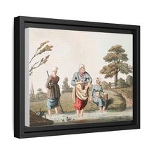 Illustration of leech finders from The Costume of Yorkshire (1814) by George Walker