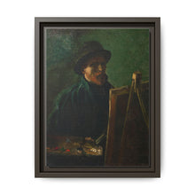Vincent van Gogh's Self-Portrait with Dark Felt Hat at the Easel (1886) - NOMADEN ART GALLERY