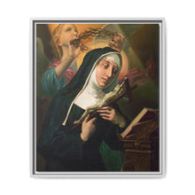 Female Saint Holding Crucifix with Crown of Thorns - NOMADEN ART GALLERY