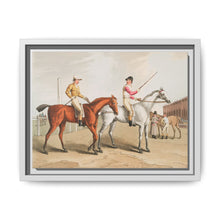 Illustration of jockies from The Costume of Yorkshire (1814) by George Walker - NOMADEN ART GALLERY