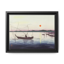 Boats and setting sun (1900 - 1936) by Ohara Koson - NOMADEN ART GALLERY