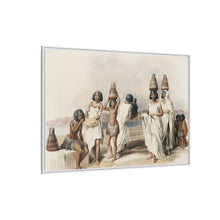Nubian women at Kortie on the Nile illustration by David Roberts (1796–1864)