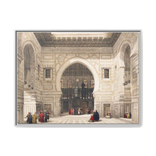 Interior of the mosque of the Sultan the Ghoree illustration by David Roberts (1796–1864) - NOMADEN ART GALLERY