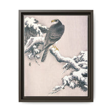 Goshawk on Snow-covered Pine Bough by Ohara Koson (1877–1945) - NOMADEN ART GALLERY