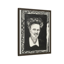 August Strindberg (1896) by Edvard Munch - NOMADEN ART GALLERY