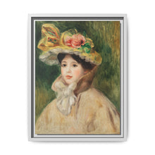 Woman with Capeline (Femme Ã la capeline) (early 1890s) by Pierre-Auguste Renoir - NOMADEN ART GALLERY
