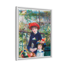 Dos hermanas (en la terraza) (1881) de Pierre-Auguste Renoir 
