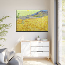 Van Gogh's Wheatfield with a reaper (1889) - NOMADEN ART GALLERY