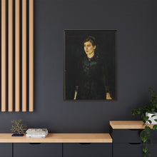 Inger in Black (1884) by Edvard Munch - NOMADEN ART GALLERY