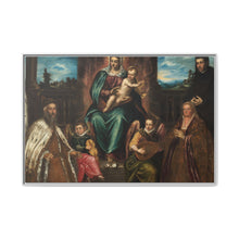 Doge Alvise Mocenigo and Family before the Madonna and Child (c. 1575) by Jacopo Tintoretto - NOMADEN ART GALLERY