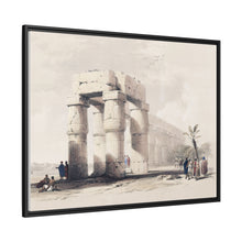 Luxor in upper of Egypt illustration by David Roberts (1796–1864).