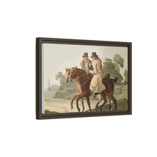 Illustration of farmers from The Costume of Yorkshire (1814) by George Walker