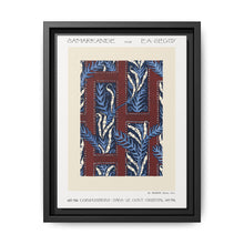 Art Nouveau Flower pattern pochoir print in oriental style. Original from our own 1914 edition of Samarkande - NOMADEN ART GALLERY