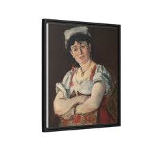 La italiana (1860) de Edouard Manet 