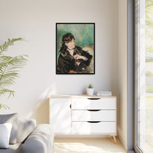 Retrato de Berthe Morisot con un abanico (1874) de Édouard Manet.