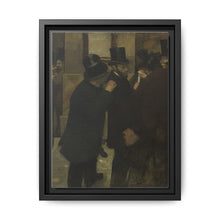 Portraits at the Stock Exchange (1878-1879) by Edgar Degas - NOMADEN ART GALLERY