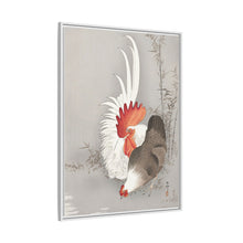 Rooster and chicken (1900 - 1930) by Ohara Koson