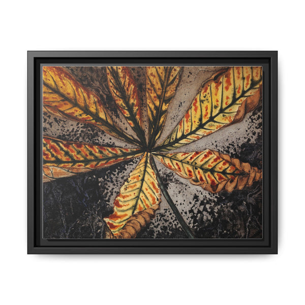 Chestnut leaf by Julie de Graag