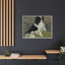 Tama, el perro japonés (c. 1876) de Pierre Auguste Renoir