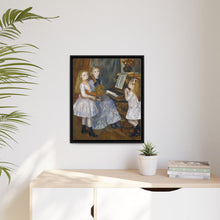 The Daughters of Catulle Mendès, Huguette (1871–1964), Claudine (1876–1937), and Helyonne (1879–1955) (1888) by Pierre-Auguste Renoir