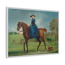 The Countess of Coningsby in the Costume of the Charlton Hunt (1760) by George Stubbs