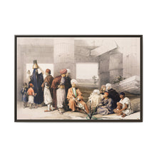 Entrance of the Temple of Amun Thebes illustration by David Roberts (1796–1864) - NOMADEN ART GALLERY