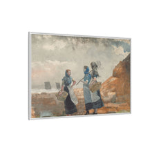 Three Fisher Girls, Tynemouth (1881) by Winslow Homer