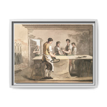 Illustration of the cloth dresser from The Costume of Yorkshire (1814) by George Walker - NOMADEN ART GALLERY