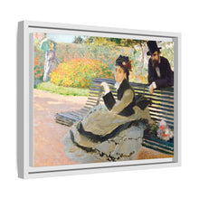 Camille Monet (1847–1879) on a Garden Bench (1873) by Claude Monet - NOMADEN ART GALLERY