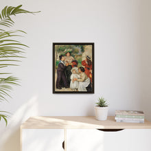 La familia del artista (La Famille de l'artiste) (1896) de Pierre-Auguste Renoir. 