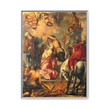 The martyrdom of Saint Apollonia. Oil painting after Jacob Jordaens. - NOMADEN ART GALLERY