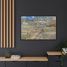 Vincent van Gogh's The Landscape at Saint-Rémy (Enclosed Field with Peasant) - NOMADEN ART GALLERY