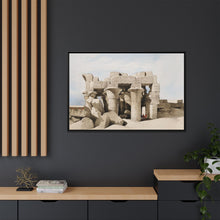 Kom Ombo is an agricultural town in Egypt illustration by David Roberts (1796–1864)