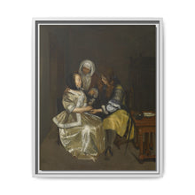 A Glass of Lemonade (ca. 1664 (Baroque)) by Gerard Terborch II and Workshop of Gerard Terborch II - NOMADEN ART GALLERY