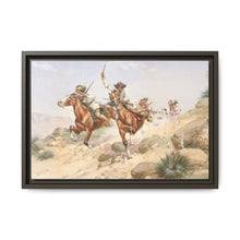 Apache Indians on Horseback by Herman Wendelborg Hansen - NOMADEN ART GALLERY