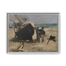 Tarring the Boat (Le Bateau goudronné) by Édouard Manet - NOMADEN ART GALLERY