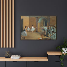 Edgar Degas's The Dance Foyer at the Opera on the rue Le Peletier (1872)